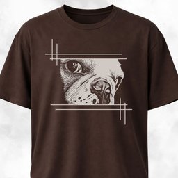 Frenchie Gaze T Shirt Gift For Dog Lover