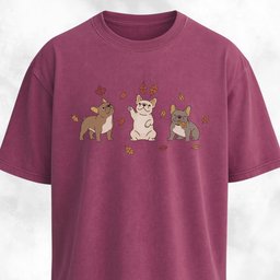 Fall Frenchies T Shirt Gift For Dog Lover
