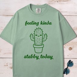 Feeling Kinda Stabby Today T Shirt Gift For Dog Lover