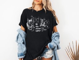 Frenchies Playing Poker Revisited T Shirt Gift For Dog Lover