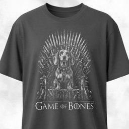 Game On Bones Doxie T Shirt Gift For Dog Lover