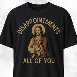 Disappointments All Of You Pitbull T Shirt Gift For Dog Lover