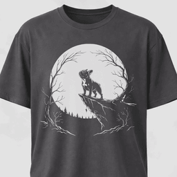 French Bulldog Howling At The Moon T Shirt Gift For Dog Lover