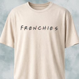 Frenchies Friends Logo Parody T Shirt Gift For Dog Lover