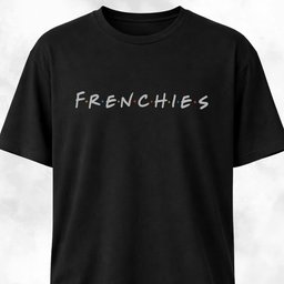 Frenchies Friends Logo Parody T Shirt Gift For Dog Lover