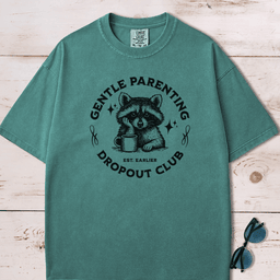 Gentle Parenting Dropout Club T Shirt Gift For Dog Lover