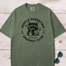 Gentle Parenting Dropout Club T Shirt Gift For Dog Lover