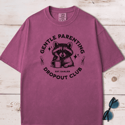 Gentle Parenting Dropout Club T Shirt Gift For Dog Lover