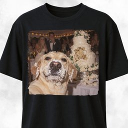 Frosting Faced Wedding Cake Goldie Bandit T Shirt Gift For Dog Lover