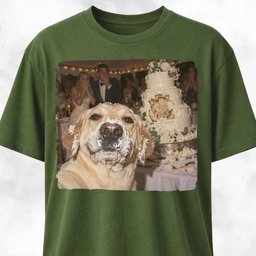 Frosting Faced Wedding Cake Goldie Bandit T Shirt Gift For Dog Lover