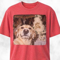 Frosting Faced Wedding Cake Goldie Bandit T Shirt Gift For Dog Lover