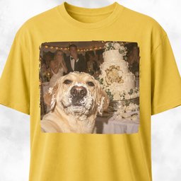 Frosting Faced Wedding Cake Goldie Bandit T Shirt Gift For Dog Lover