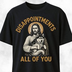 Disappointments All Of You Husky T Shirt Gift For Dog Lover