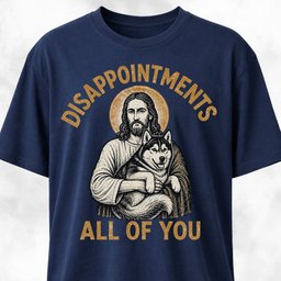 Disappointments All Of You Husky T Shirt Gift For Dog Lover