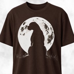 Full Moon Boxer T Shirt Gift For Dog Lover