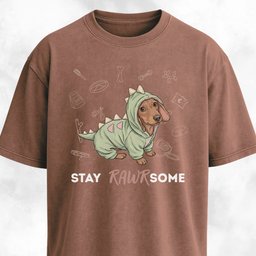 Doxie In A Dinosaur Costume T Shirt Gift For Dinosaur Lover