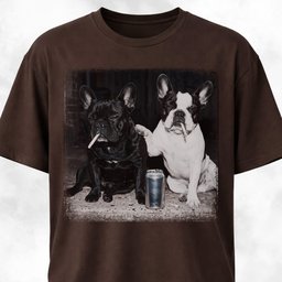 Frenchie Sad Buddies T Shirt Gift For Dog Lover