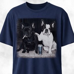 Frenchie Sad Buddies T Shirt Gift For Dog Lover