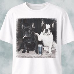 Frenchie Sad Buddies T Shirt Gift For Dog Lover