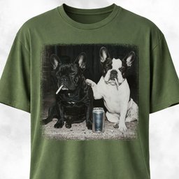 Frenchie Sad Buddies T Shirt Gift For Dog Lover