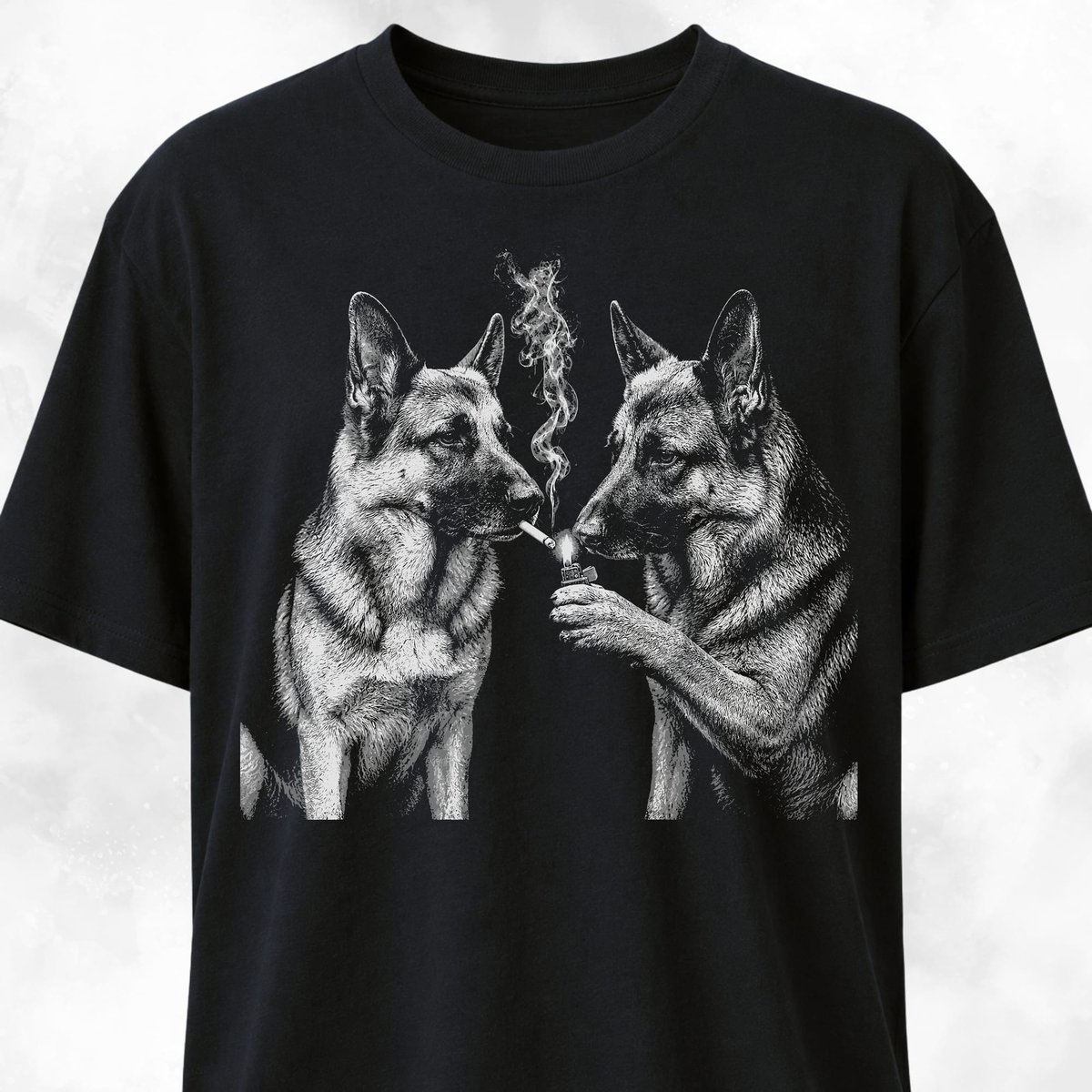 German Shepherds Buddies T Shirt Gift For Dog Lover