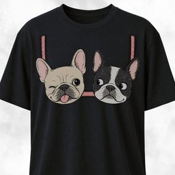 Frenchies Funny Bra T Shirt Gift For Dog Lover