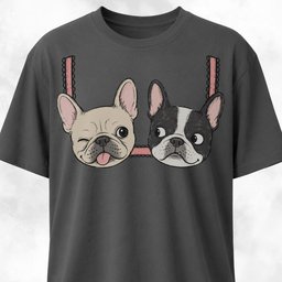 Frenchies Funny Bra T Shirt Gift For Dog Lover
