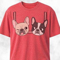 Frenchies Funny Bra T Shirt Gift For Dog Lover