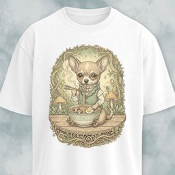 Fancy Chihuahua T Shirt Gift For Dog Lover