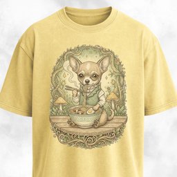 Fancy Chihuahua T Shirt Gift For Dog Lover