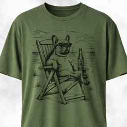 Frenchie Resting At Sunset T Shirt Gift For Dog Lover