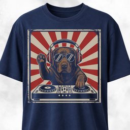 DJ Lab T Shirt Gift For Dog Lover