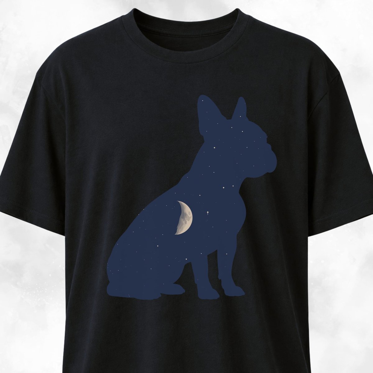 Frenchie Night Sky T Shirt Gift For Dog Lover
