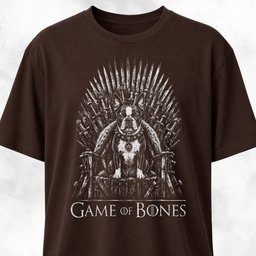 Game Of Bones Boston Terrier T Shirt Gift For Dog Lover