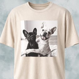 Frenchie Buddies Selfie T Shirt Gift For Dog Lover