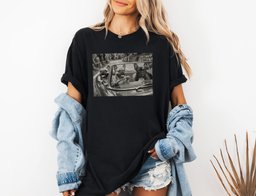 Frenchies On The Road T Shirt Gift For Dog Lover