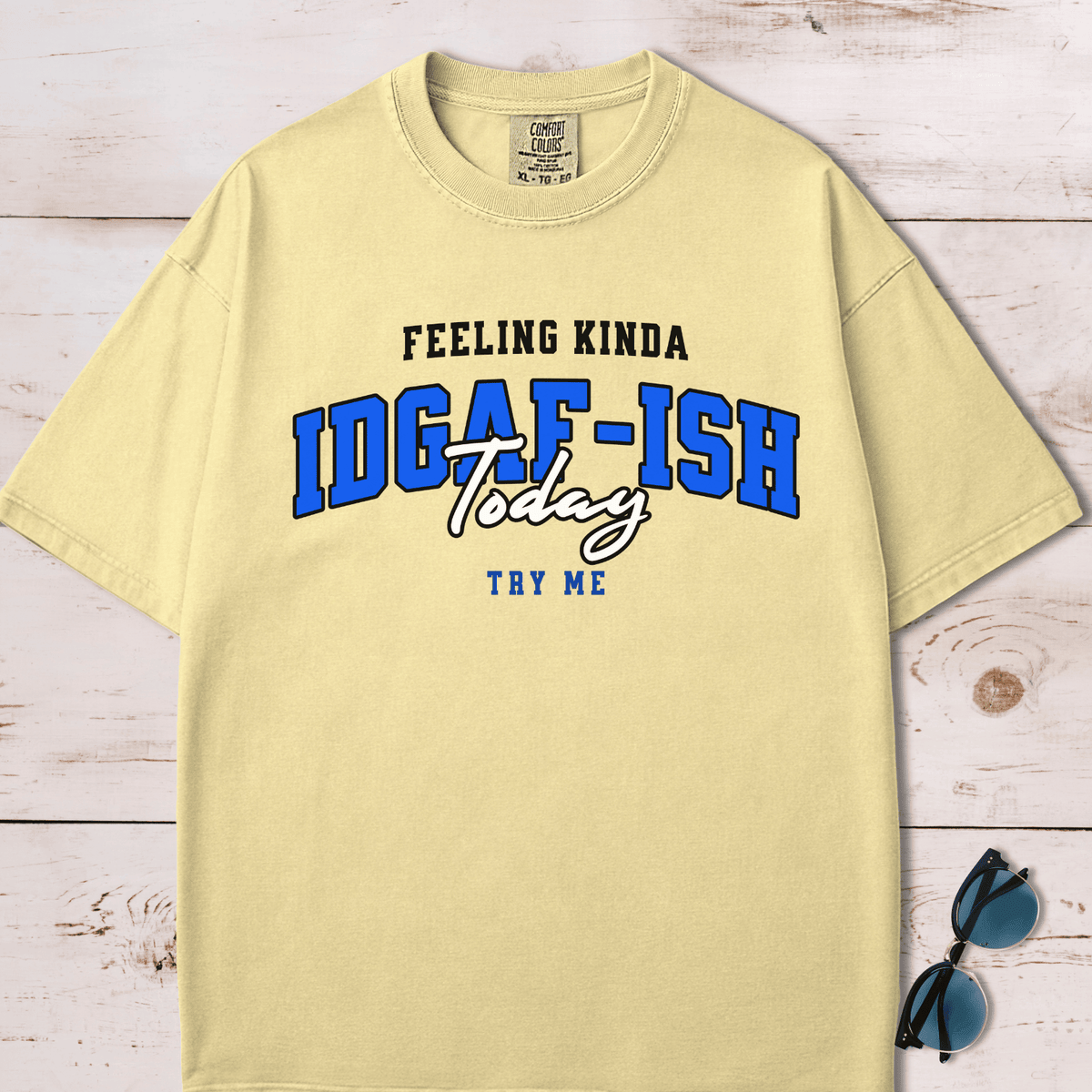 Feeling Kinda Idgaf Ish Today T Shirt Gift For Dog Lover