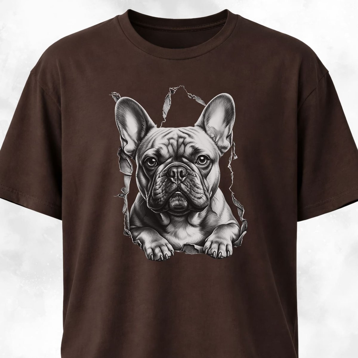 French Bulldog Breach T Shirt Gift For Dog Lover