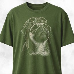 Dreamy Pug T Shirt Gift For Dog Lover