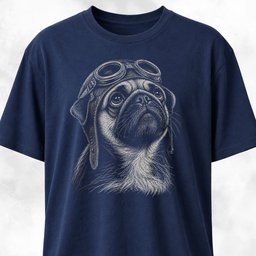 Dreamy Pug T Shirt Gift For Dog Lover