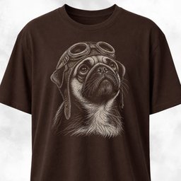 Dreamy Pug T Shirt Gift For Dog Lover