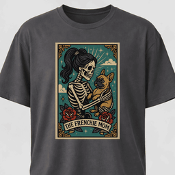 Frenchie Mom Tarot Card T Shirt Gift For Mom