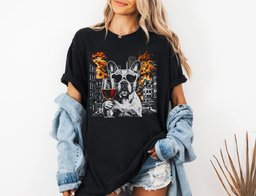 Frenchie Wine Explosion T Shirt Gift For Dog Lover