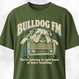 English Bulldog Fm T Shirt Gift For Dog Lover