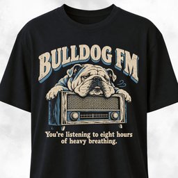 English Bulldog Fm T Shirt Gift For Dog Lover