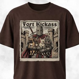 Fort Kickass Frenchies T Shirt Gift For Dog Lover