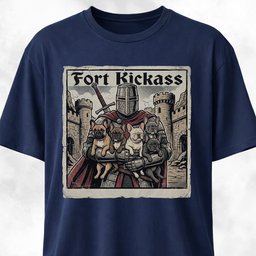 Fort Kickass Frenchies T Shirt Gift For Dog Lover