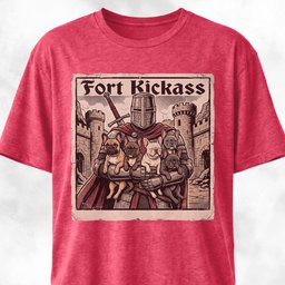 Fort Kickass Frenchies T Shirt Gift For Dog Lover