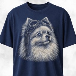 Dreamy Pomeranian T Shirt Gift For Dog Lover