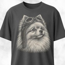 Dreamy Pomeranian T Shirt Gift For Dog Lover